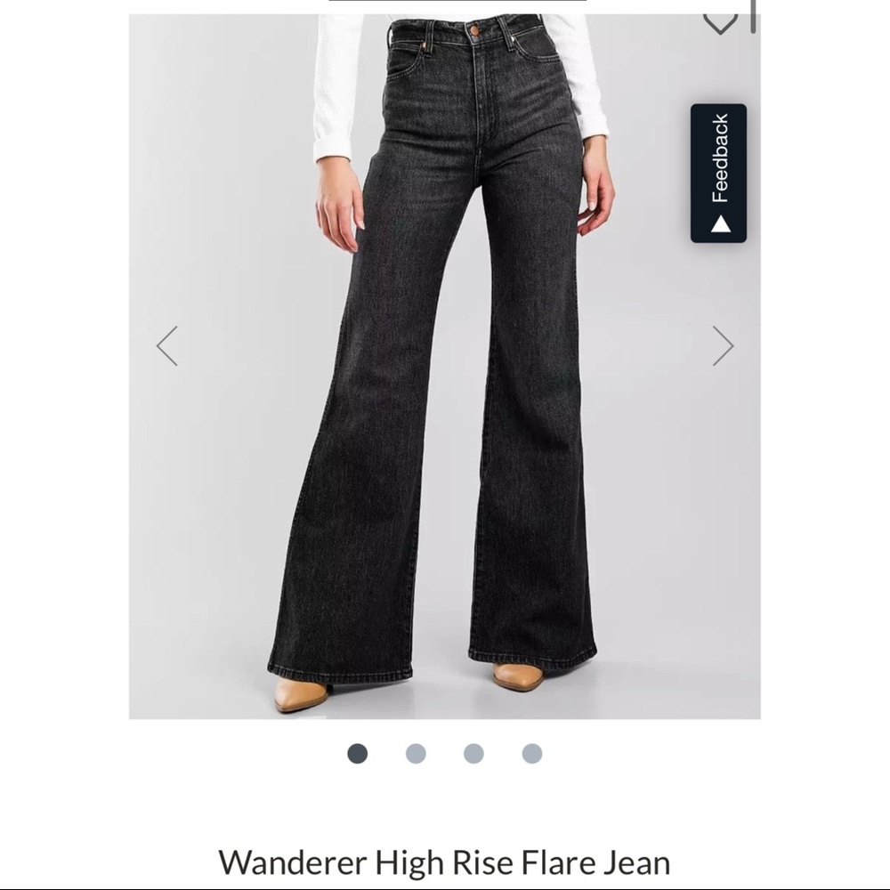 Wrangler Wanderer Jeans in Black Size 26